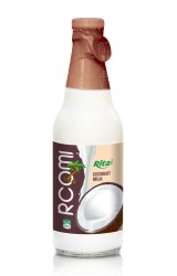 300ml Coconut water with milk Glass bottle